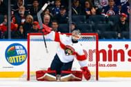 Anthony Stolarz of the NHL's Florida Panthers